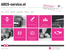 Tablet Screenshot of abcs-service.nl